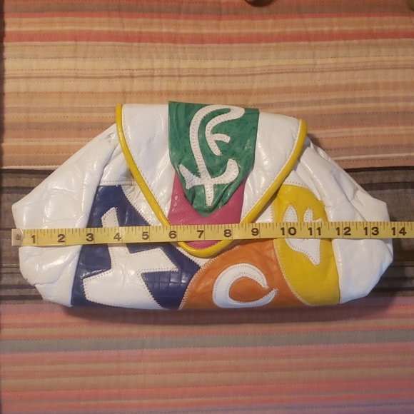 Vintage leather handbag - Picture 7 of 8